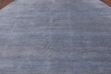Round Savannah Grass Hand Knotted Wool & Silk Rug - 7' 10" X 7' 11" - Golden Nile