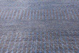 Round Savannah Grass Hand Knotted Wool & Silk Rug - 7' 10" X 7' 11" - Golden Nile