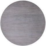 Round Savannah Grass Handmade Wool & Silk Rug - 5' 11" X 6' 0" - Golden Nile