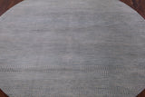 Round Savannah Grass Handmade Wool & Silk Rug - 5' 11" X 6' 0" - Golden Nile