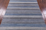 Savannah Grass Hand Knotted Wool & Silk Rug - 4' 1" X 6' 1" - Golden Nile