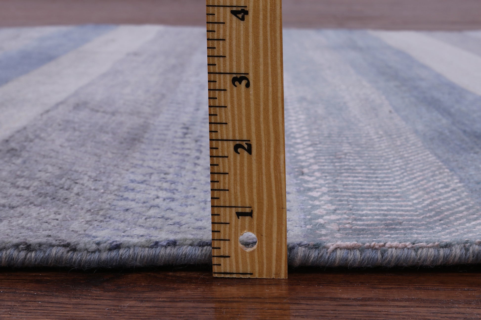 Savannah Grass Hand Knotted Wool & Silk Rug - 4' 1" X 6' 1" - Golden Nile