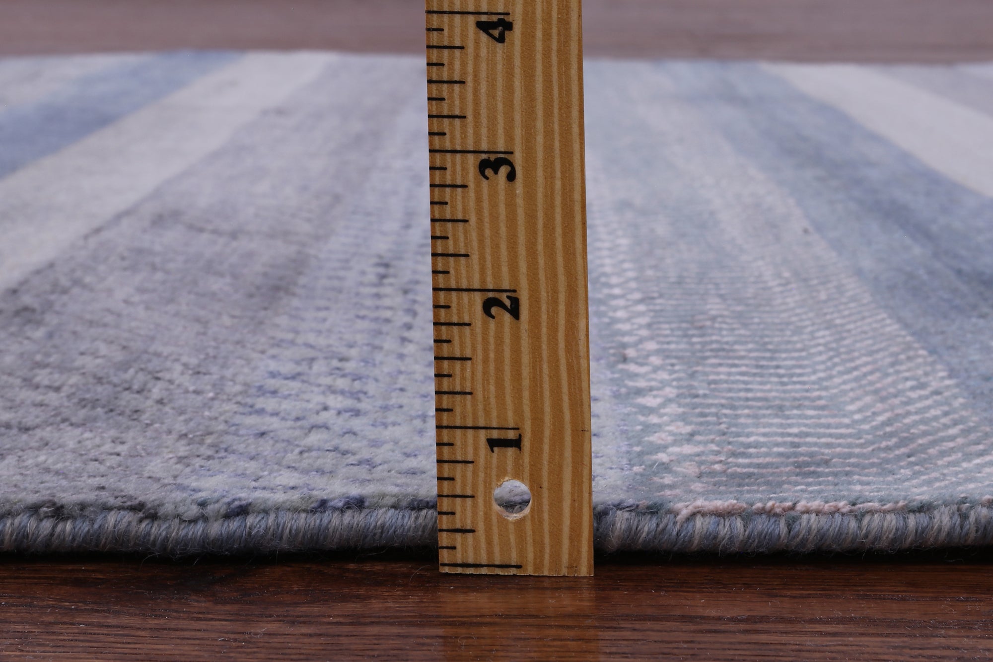 Savannah Grass Hand Knotted Wool & Silk Rug - 4' 1" X 6' 1" - Golden Nile