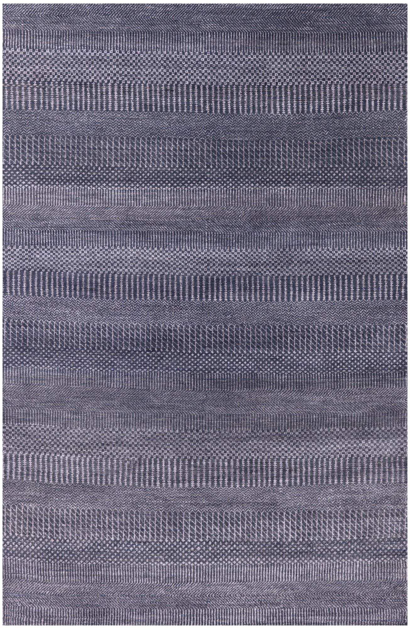 Savannah Grass Hand Knotted Wool & Silk Rug - 4' 0" X 6' 1" - Golden Nile