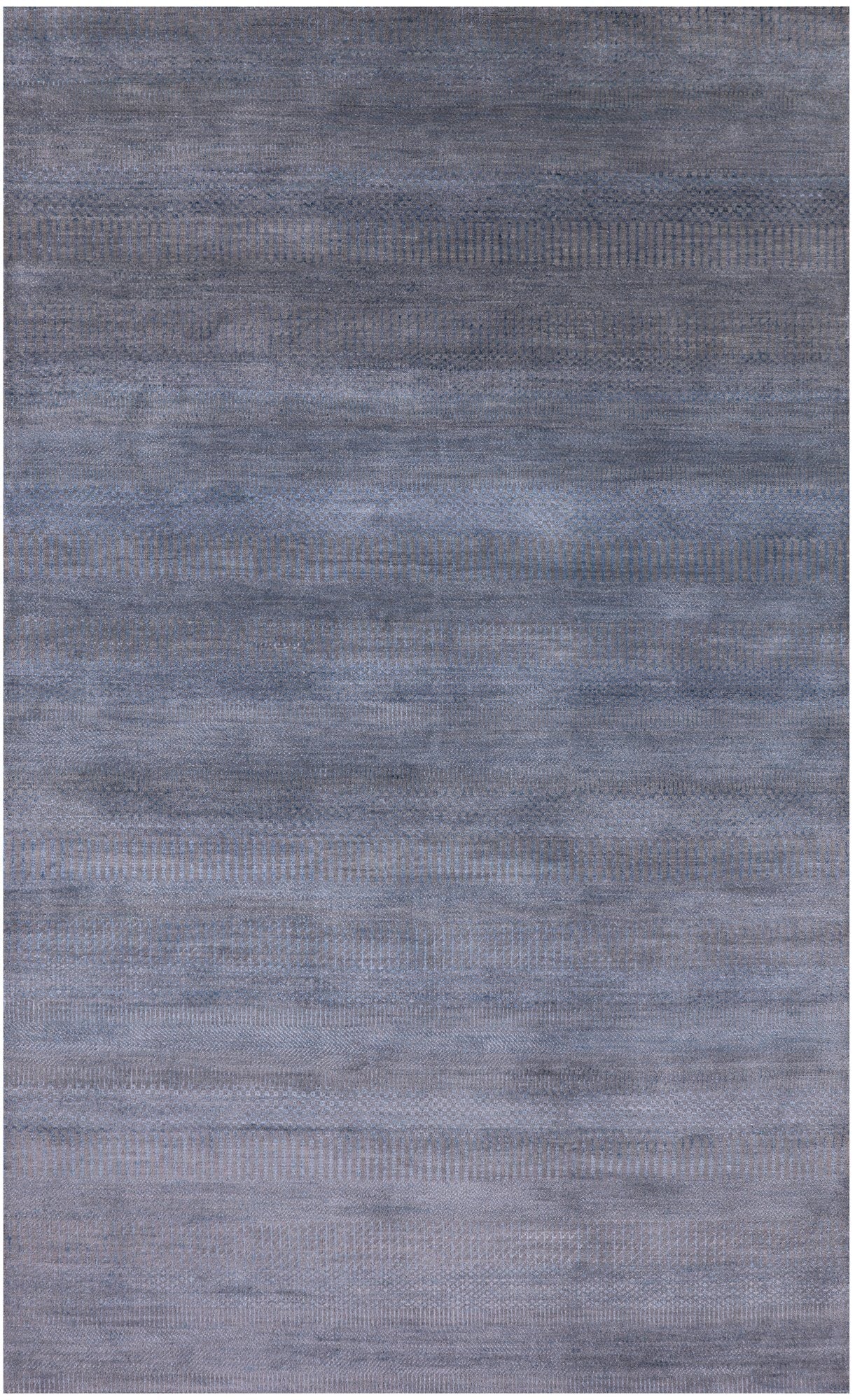 Savannah Grass Hand Knotted Wool & Silk Rug - 5' 0" X 8' 3" - Golden Nile