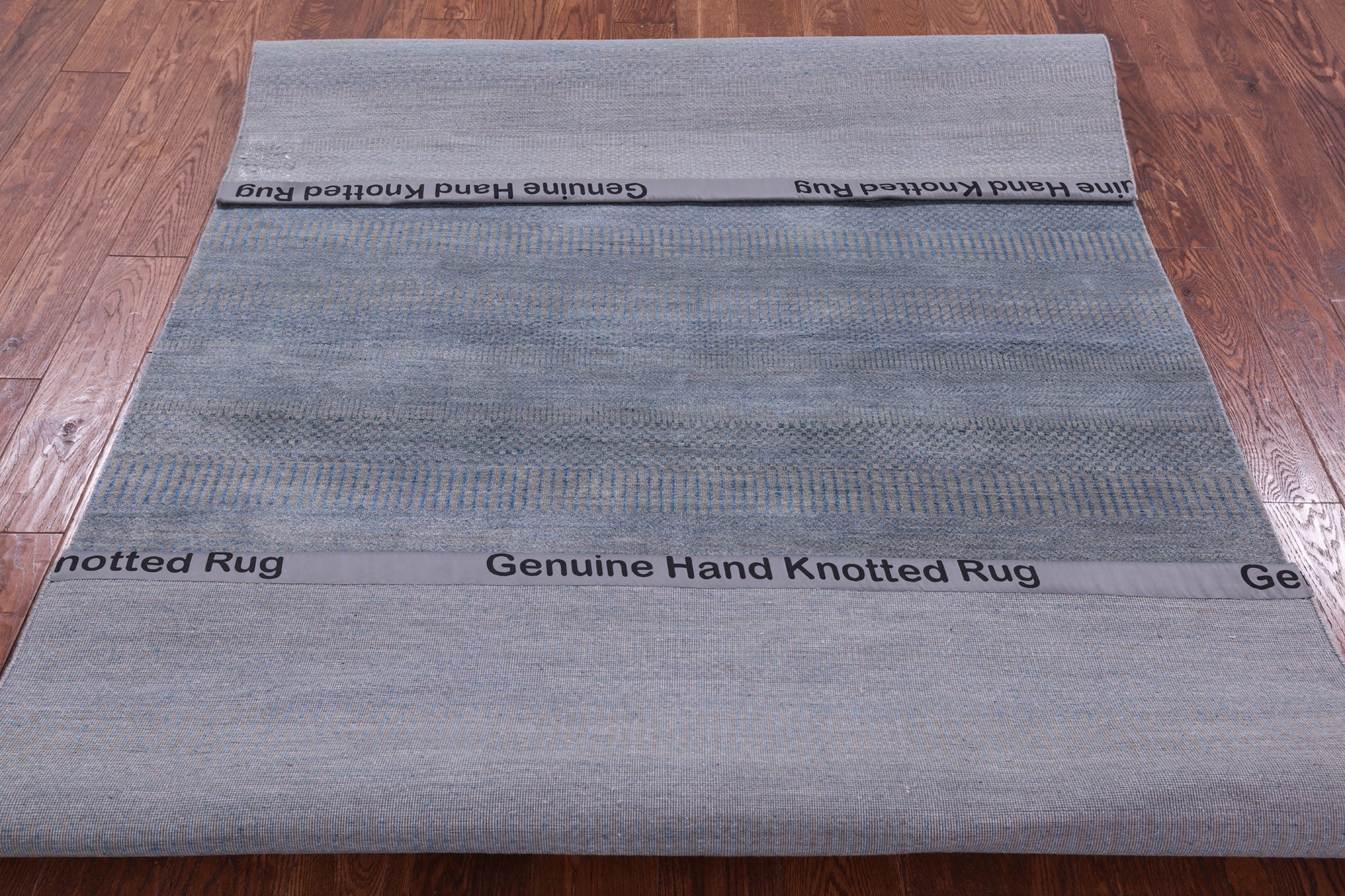 Savannah Grass Hand Knotted Wool & Silk Rug - 5' 0" X 8' 3" - Golden Nile