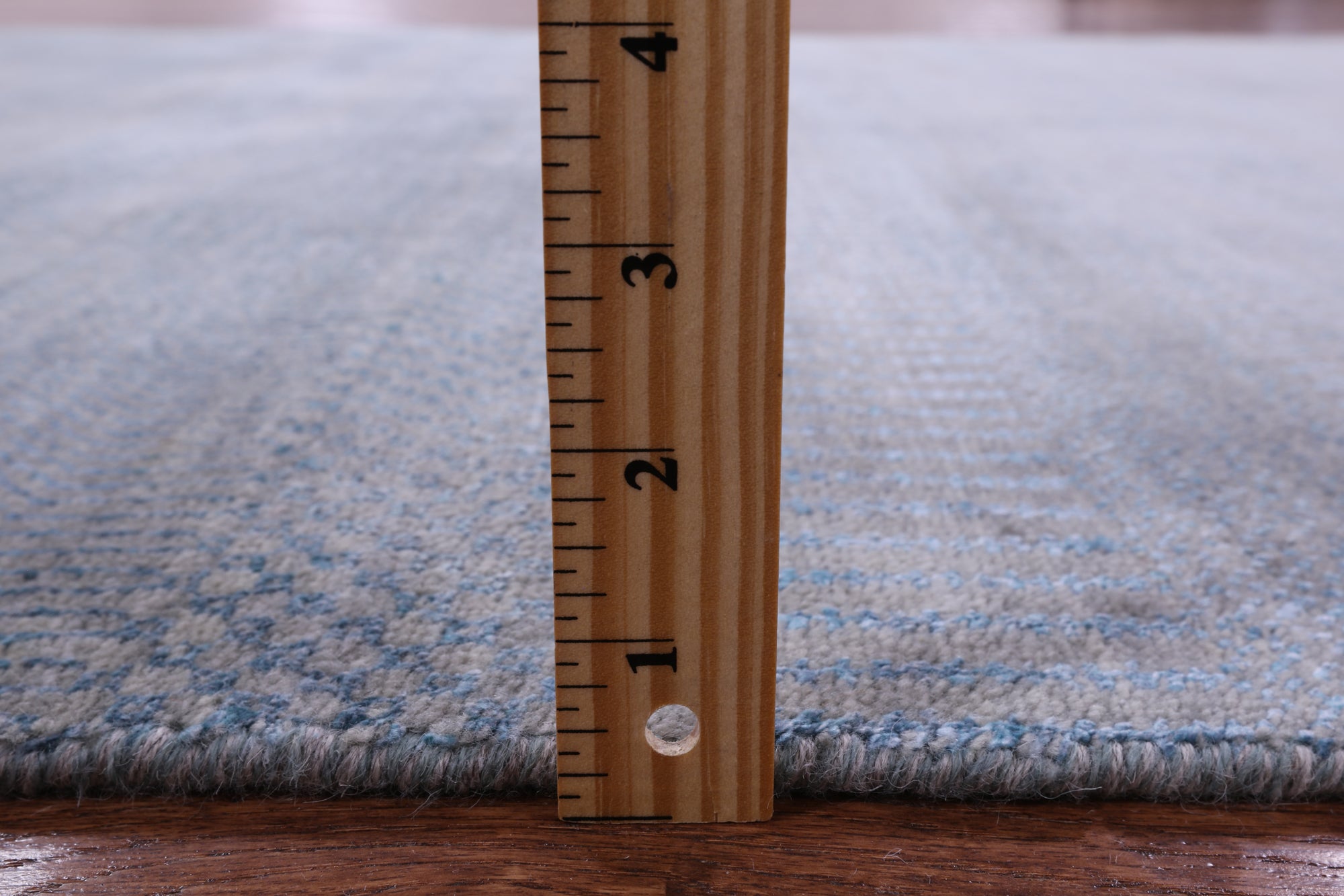 Savannah Grass Hand Knotted Wool & Silk Rug - 5' 0" X 8' 3" - Golden Nile