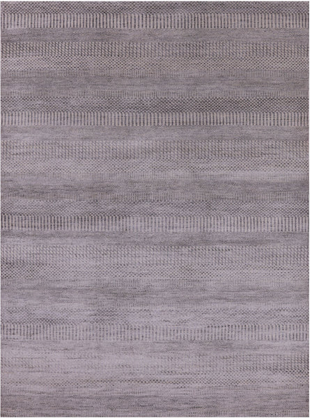 Savannah Grass Hand Knotted Wool & Silk Rug - 5' 1" X 6' 11" - Golden Nile