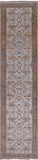 Ivory Turkish Oushak Handmade Wool Runner Rug - 2' 8" X 11' 10" - Golden Nile