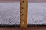 Grey Savannah Grass Handmade Wool & Silk Rug - 4' 2" X 6' 3" - Golden Nile
