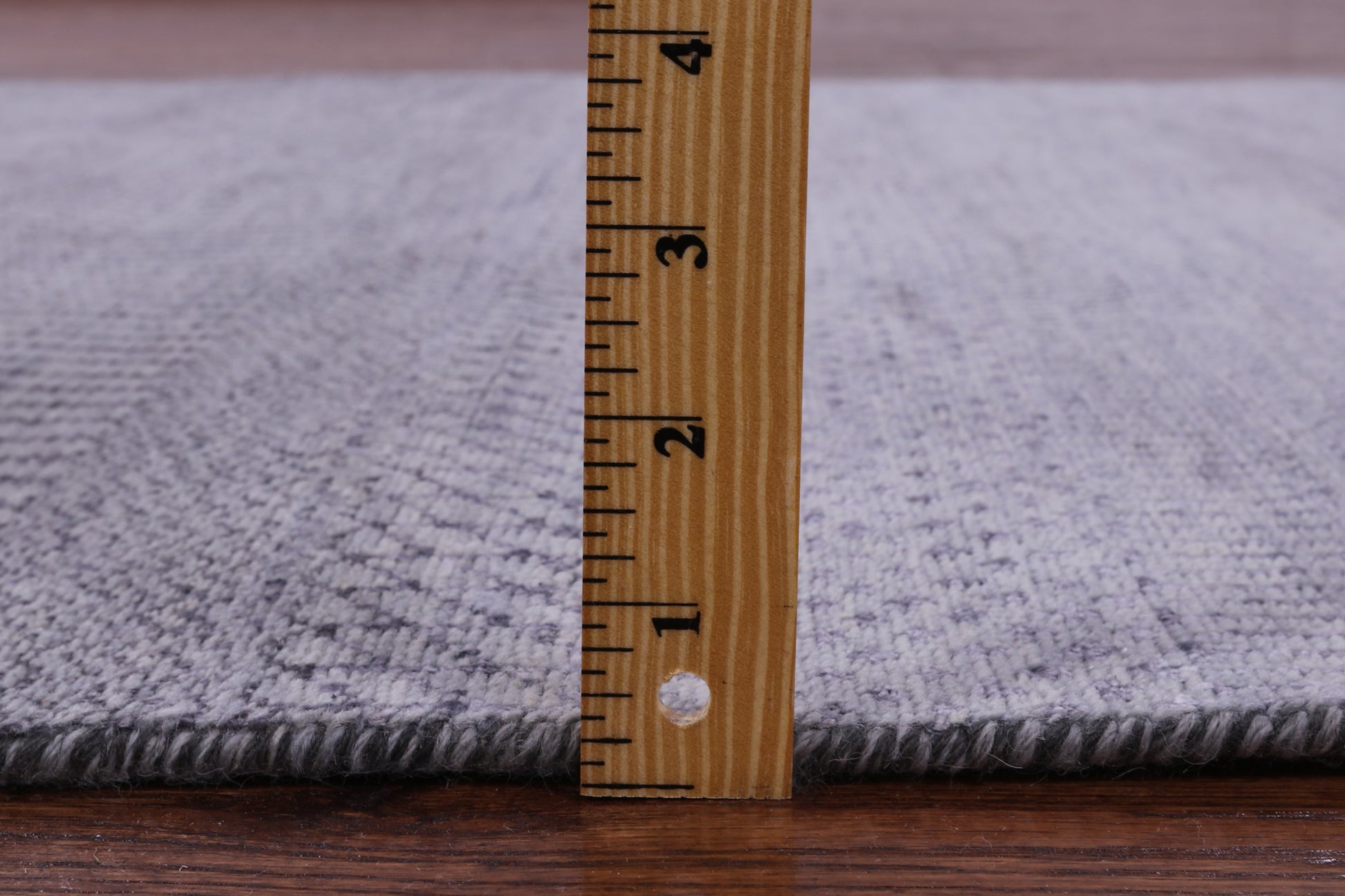 Grey Savannah Grass Handmade Wool & Silk Rug - 4' 2" X 6' 3" - Golden Nile