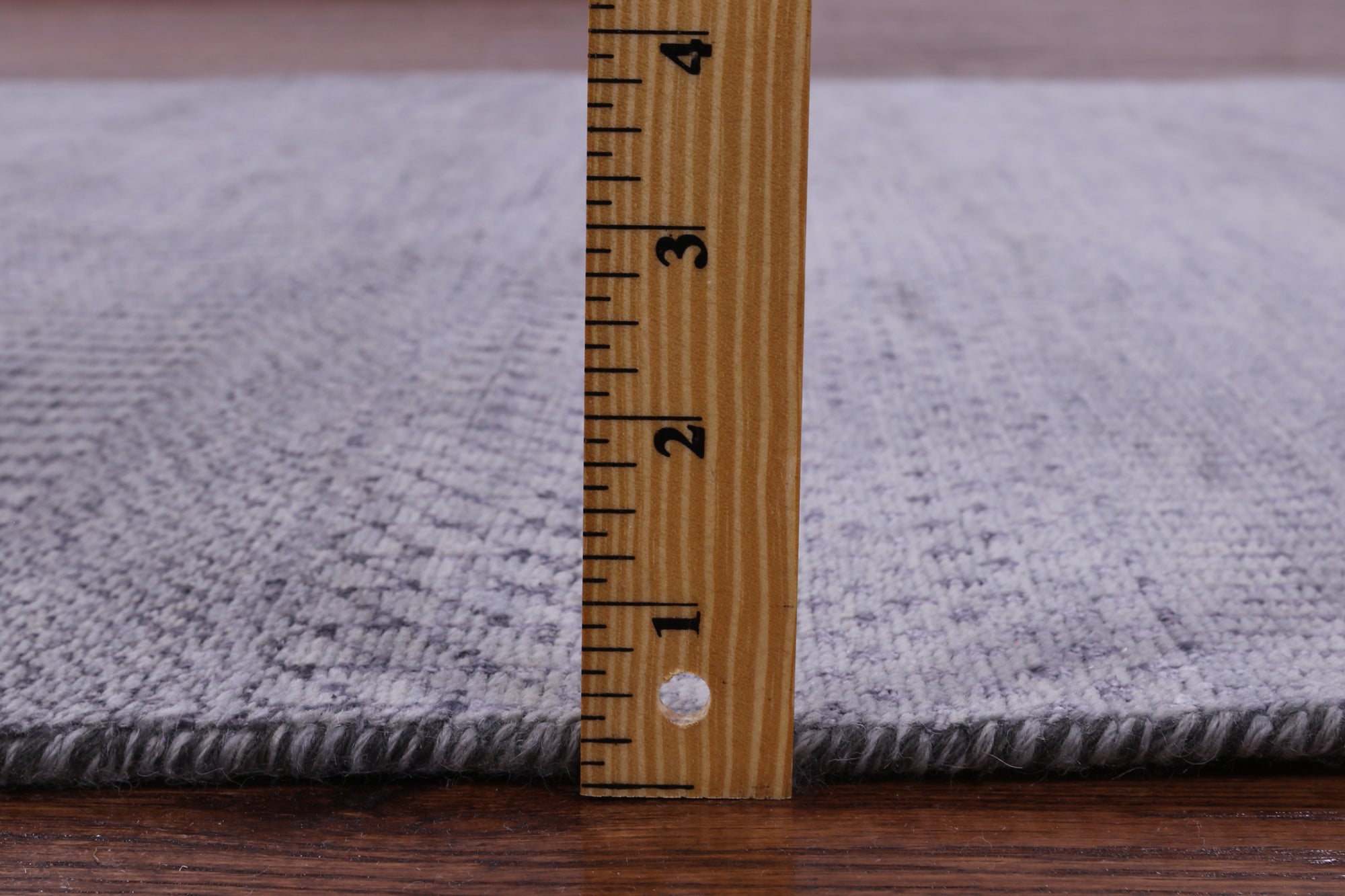 Grey Savannah Grass Handmade Wool & Silk Rug - 4' 2" X 6' 3" - Golden Nile