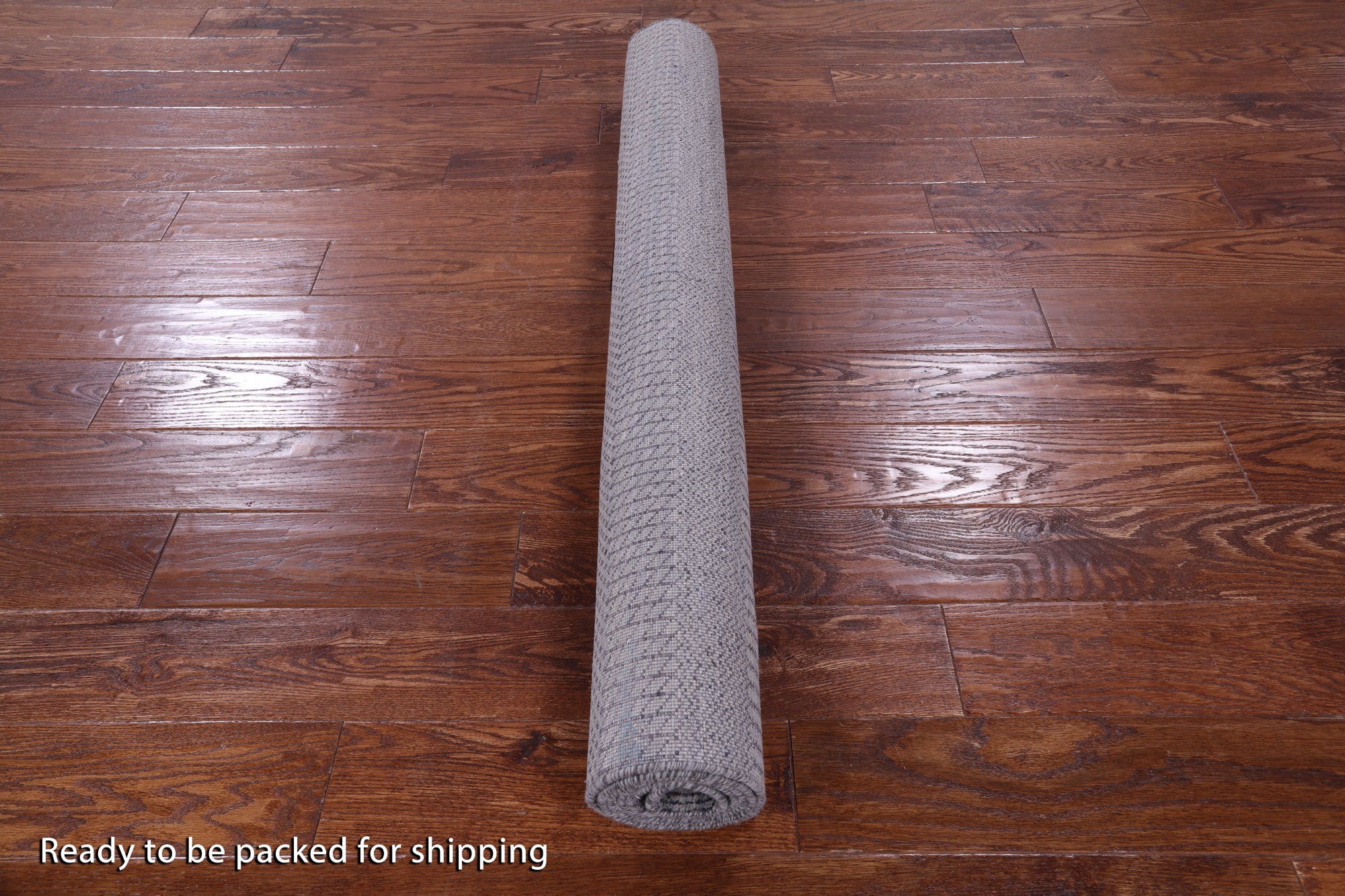Grey Savannah Grass Handmade Wool & Silk Rug - 4' 2" X 6' 3" - Golden Nile