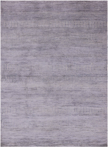 Savannah Grass Hand Knotted Wool & Silk Rug - 4' 1