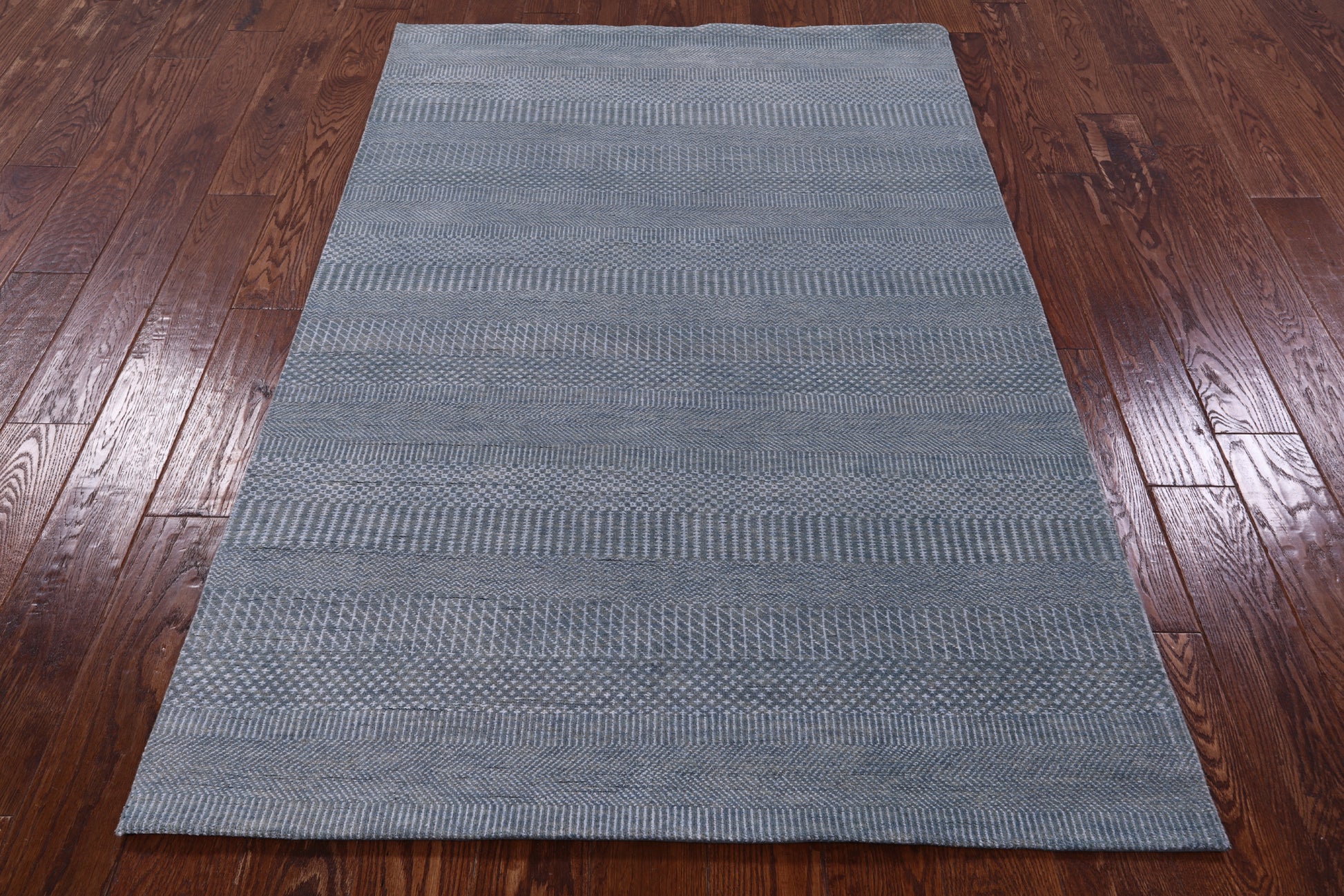 Savannah Grass Handmade Wool & Silk Rug - 3' 11" X 6' 0" - Golden Nile
