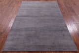 Savannah Grass Hand Knotted Wool & Silk Rug - 5' 1" X 7' 3" - Golden Nile