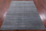 Savannah Grass Handmade Wool & Silk Rug - 5' 2" X 7' 0" - Golden Nile