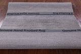 Savannah Grass Hand Knotted Wool & Silk Rug - 4' 0" X 5' 7" - Golden Nile