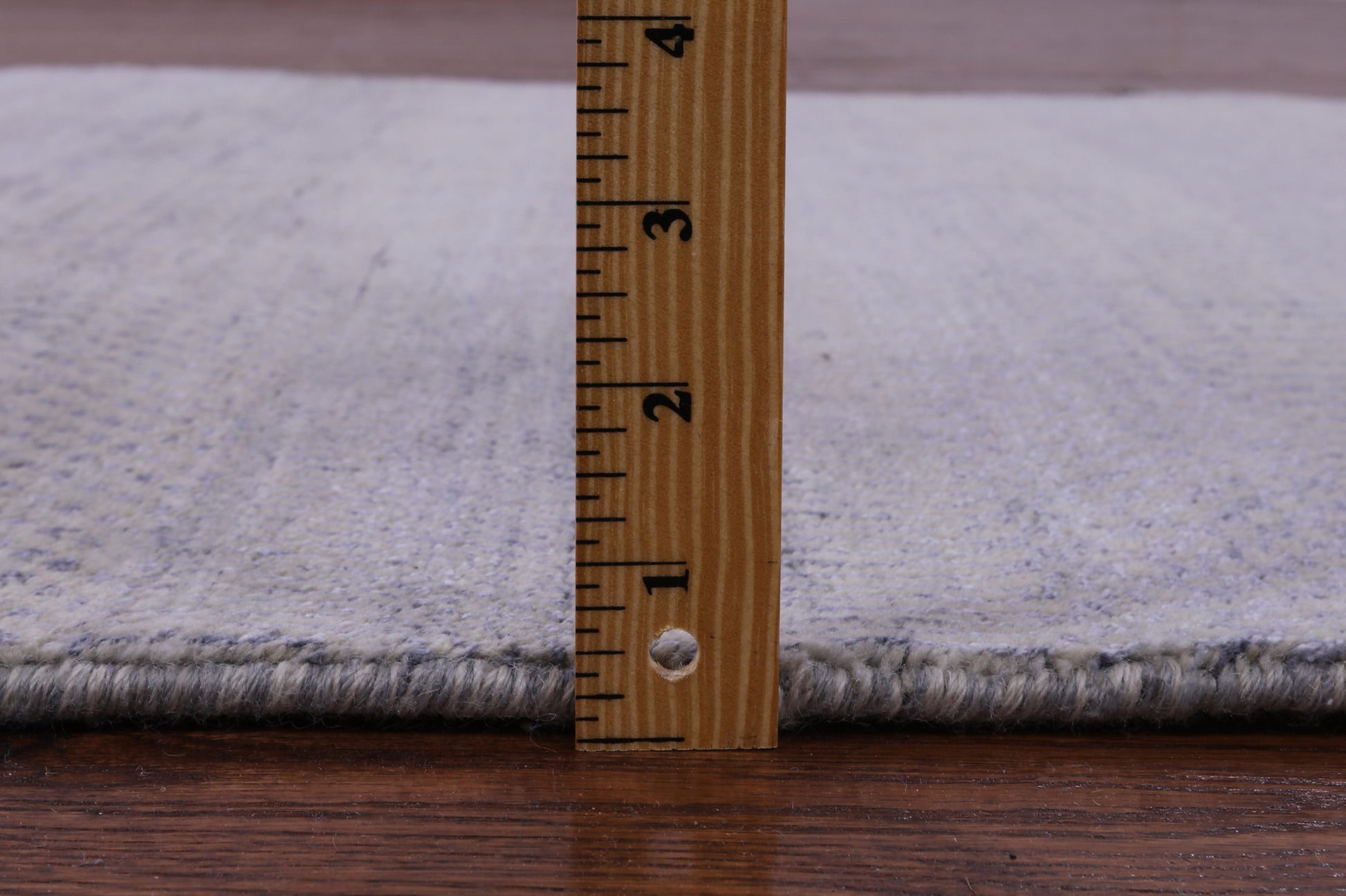 Savannah Grass Hand Knotted Wool & Silk Rug - 4' 0" X 5' 7" - Golden Nile