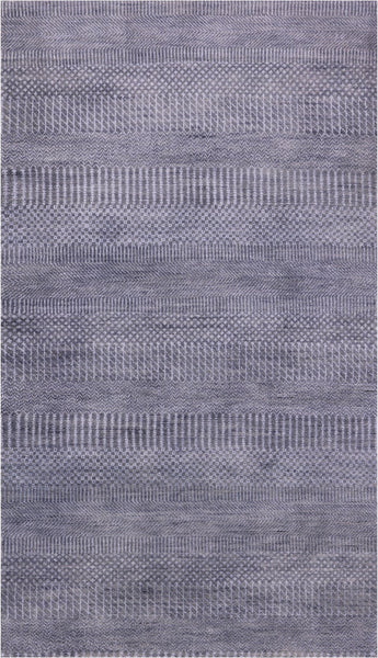 Savannah Grass Hand Knotted Wool & Silk Rug - 3' 0" X 5' 4" - Golden Nile