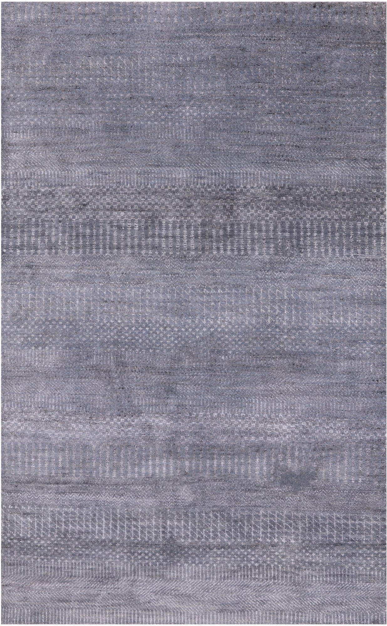 Savannah Grass Hand Knotted Wool & Silk Rug - 3' 1" X 5' 2" - Golden Nile
