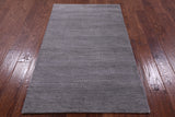 Savannah Grass Hand Knotted Wool & Silk Rug - 3' 0" X 5' 0" - Golden Nile