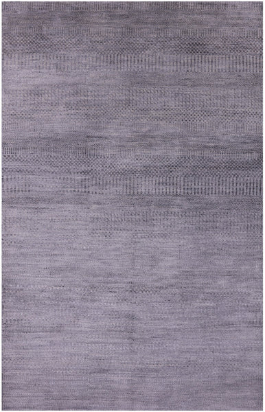 Savannah Grass Hand Knotted Wool & Silk Rug - 4' 0" X 6' 4" - Golden Nile