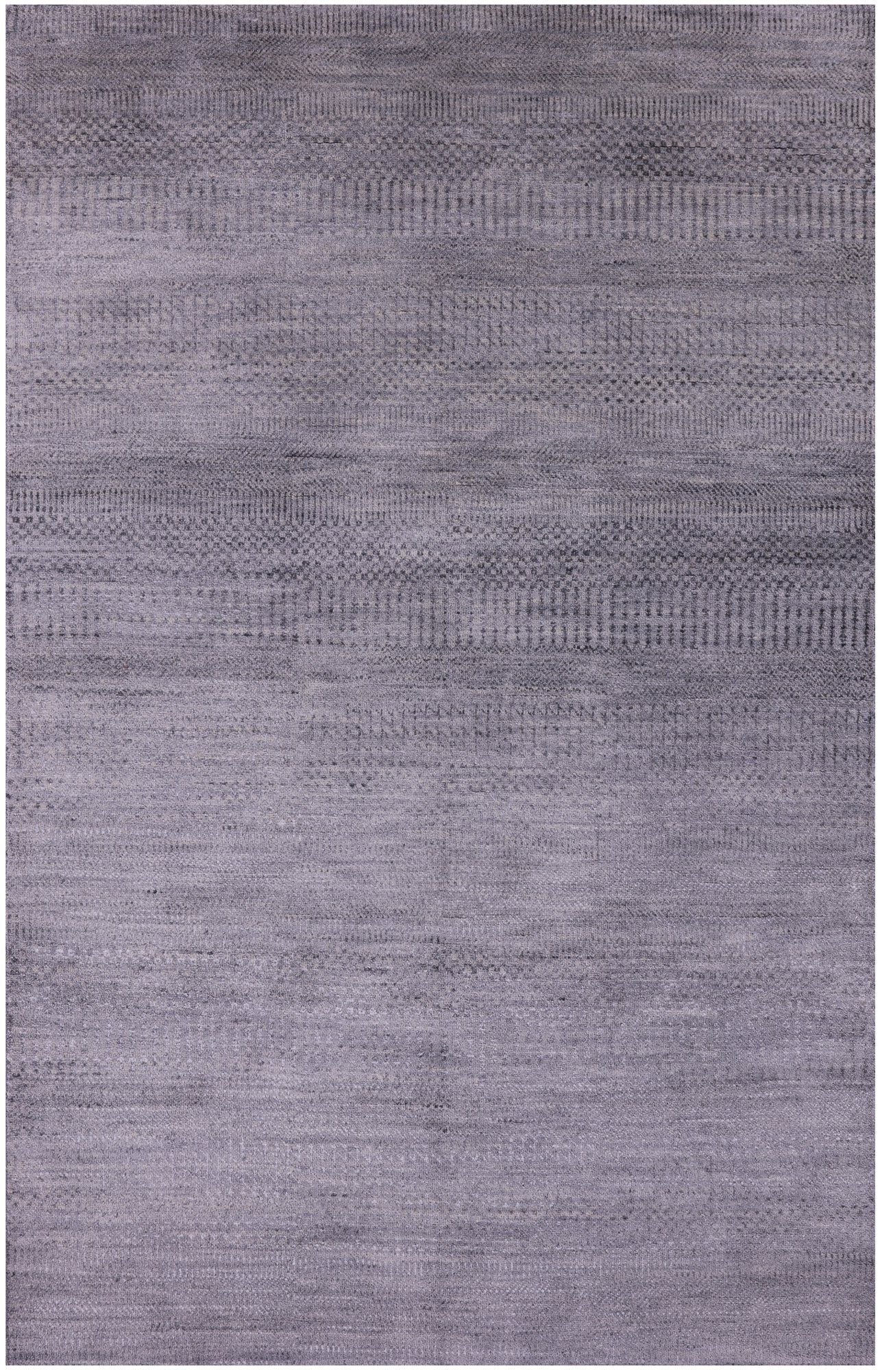 Savannah Grass Hand Knotted Wool & Silk Rug - 4' 0" X 6' 4" - Golden Nile