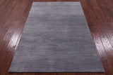 Savannah Grass Hand Knotted Wool & Silk Rug - 4' 0" X 6' 4" - Golden Nile