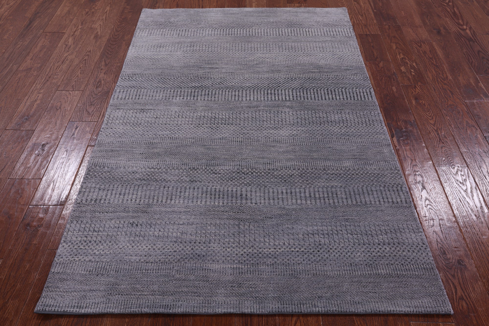 Savannah Grass Hand Knotted Wool & Silk Rug - 4' 0" X 6' 4" - Golden Nile