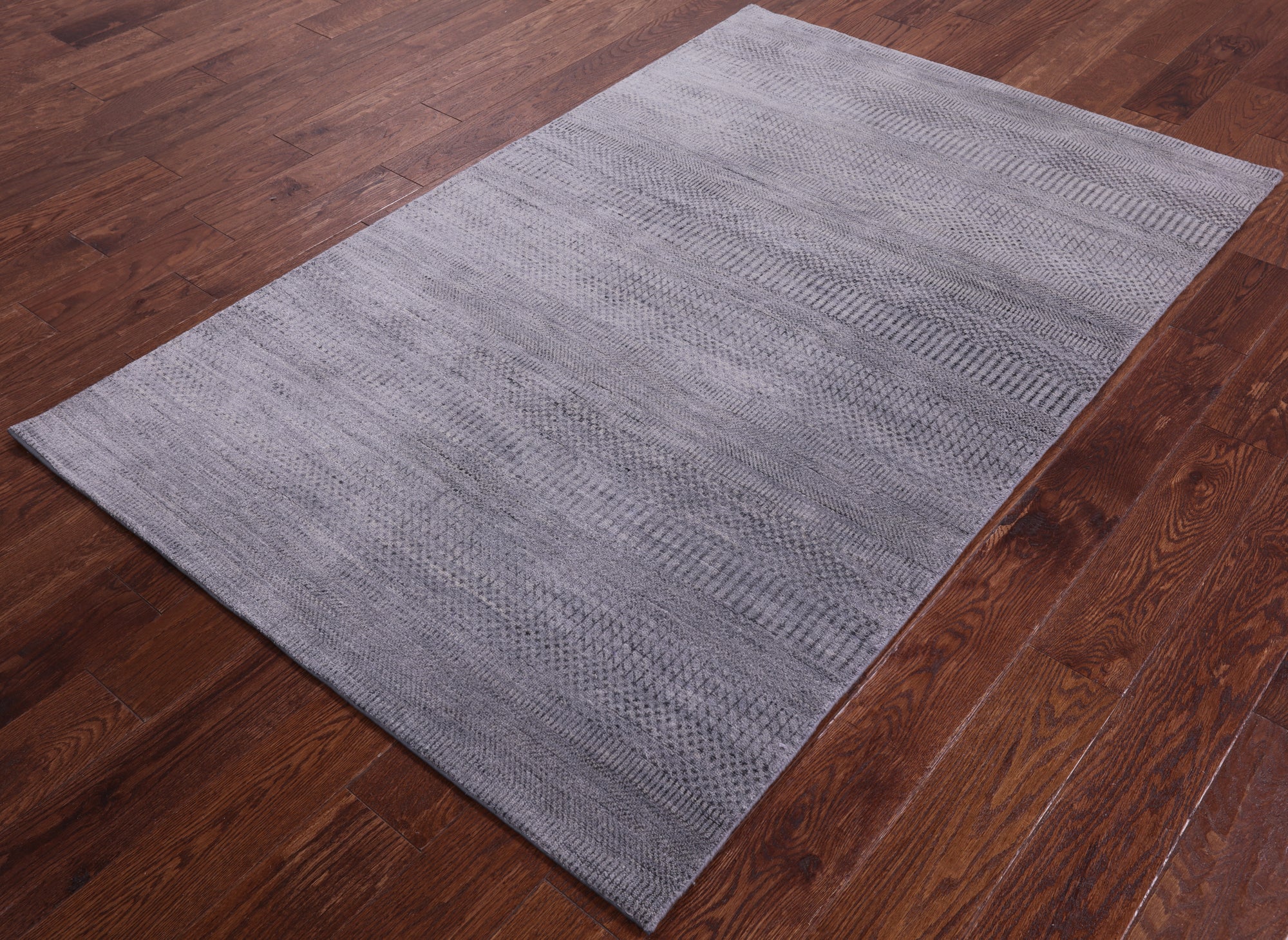 Savannah Grass Hand Knotted Wool & Silk Rug - 4' 0" X 6' 4" - Golden Nile