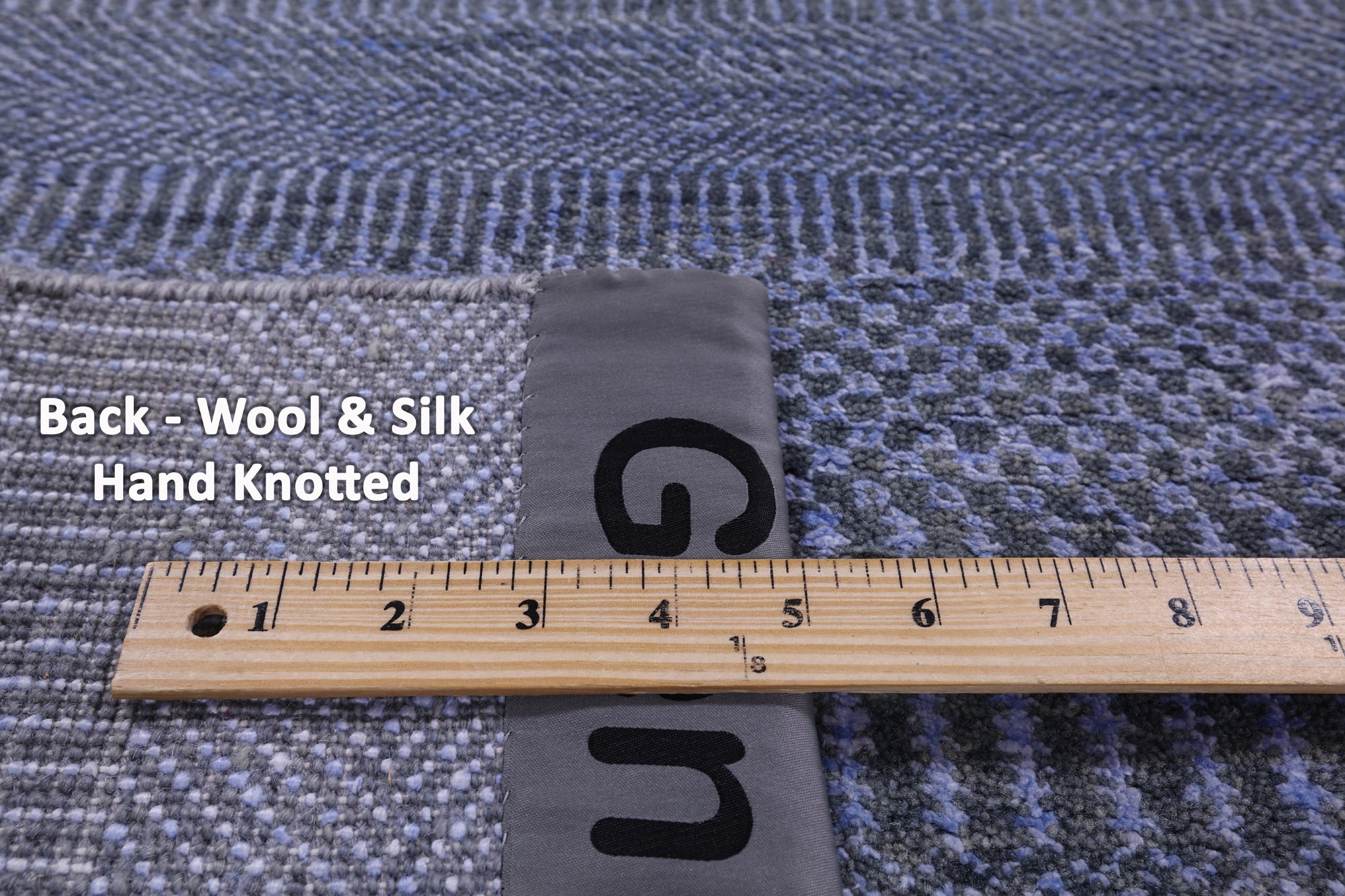 Savannah Grass Handmade Wool & Silk Rug - 3' 1" X 5' 3" - Golden Nile