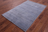Savannah Grass Hand Knotted Wool & Silk Rug - 3' 11" X 6' 2" - Golden Nile