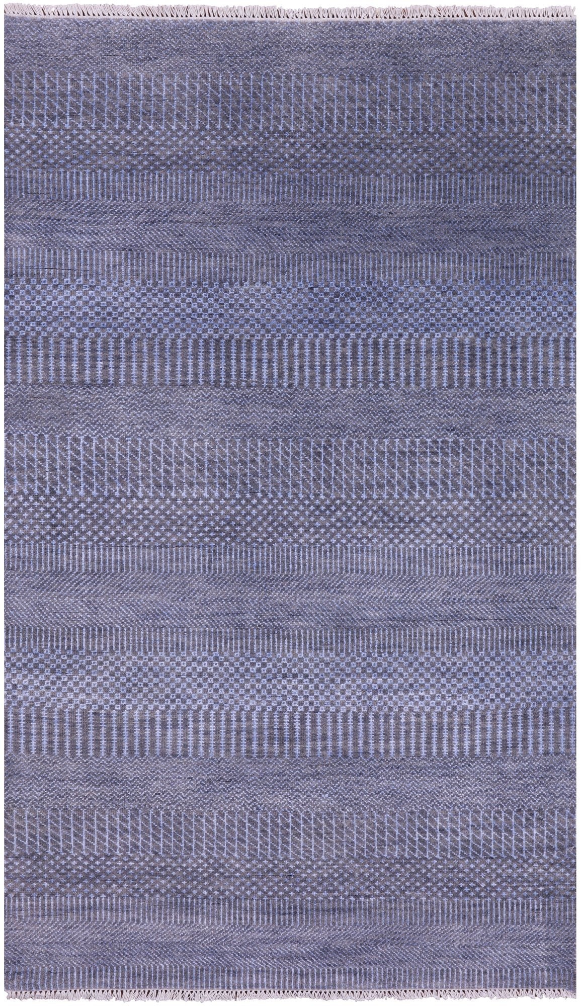 Savannah Grass Hand Knotted Wool & Silk Rug - 3' 1" X 5' 3" - Golden Nile