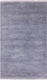 Savannah Grass Hand Knotted Wool & Silk Rug - 3' 1" X 5' 1" - Golden Nile