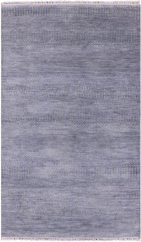 Savannah Grass Hand Knotted Wool & Silk Rug - 3' 1