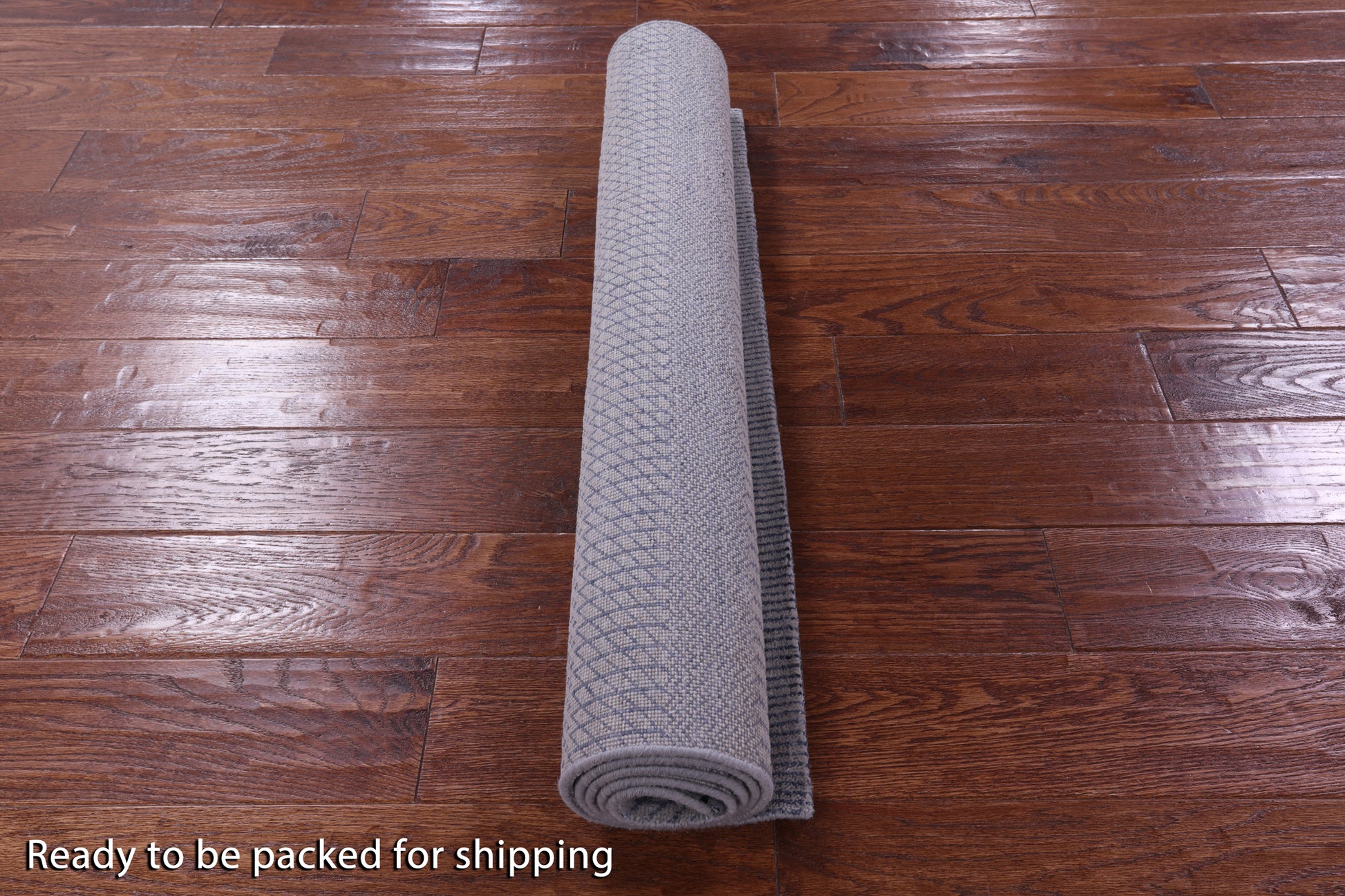 Grey Savannah Grass Hand Knotted Wool & Silk Rug - 3' 1" X 5' 2" - Golden Nile
