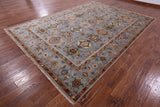 Geometric Heriz Serapi Hand Knotted Wool Rug - 8' 11" X 12' 3" - Golden Nile