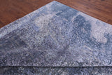 Abstract Modern Hand Knotted Wool & Silk Rug - 9' 11" X 14' 1" - Golden Nile