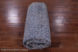 Abstract Modern Hand Knotted Wool & Silk Rug - 9' 11" X 14' 1" - Golden Nile