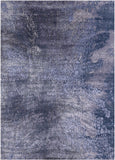 Abstract Modern Hand Knotted Wool & Silk Rug - 9' 11" X 14' 1" - Golden Nile