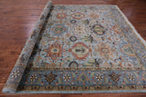 Persian Fine Serapi Handmade Wool Rug - 9' 1" X 12' 1" - Golden Nile