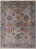 Persian Fine Serapi Handmade Wool Rug - 9' 1" X 12' 1" - Golden Nile