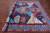 Square Turkish Oushak Hand Knotted Wool Rug - 9' 0" X 9' 3" - Golden Nile