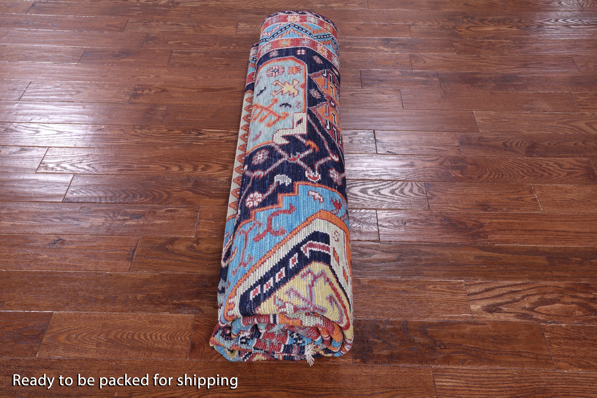 Square Turkish Oushak Hand Knotted Wool Rug - 9' 0" X 9' 3" - Golden Nile