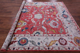 Square Turkish Oushak Hand Knotted Wool Rug - 8' 3" X 8' 4" - Golden Nile