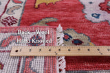 Square Turkish Oushak Hand Knotted Wool Rug - 8' 3" X 8' 4" - Golden Nile