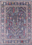 Grey Turkish Oushak Handmade Wool Rug - 9' 1" X 12' 1" - Golden Nile