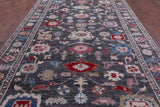 Grey Turkish Oushak Handmade Wool Rug - 8' 4" X 16' 1" - Golden Nile