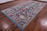 Grey Turkish Oushak Handmade Wool Rug - 8' 4" X 16' 1" - Golden Nile